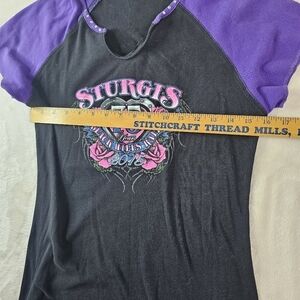 Vance Bikerwear T Shirt XXXL 3X Women’s Babydoll Bike Moto Top Sturgis 2015 HD